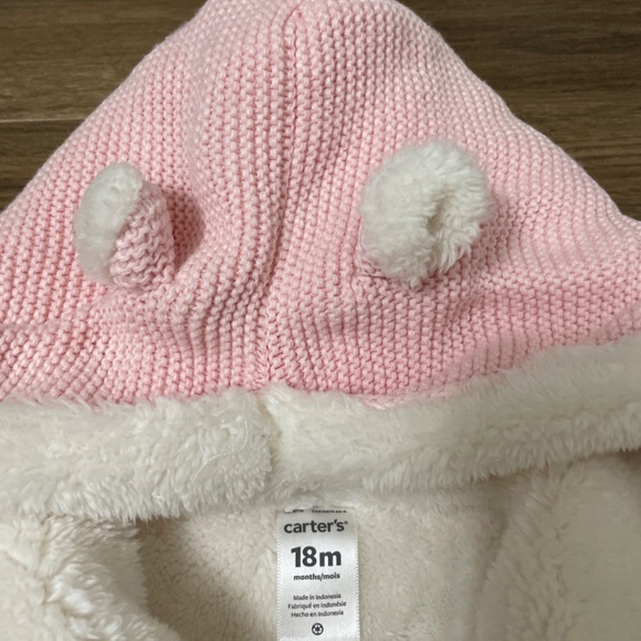 3/$20 Carter’s Hooded Knitted jacket - Picture 5 of 8